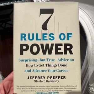7 Rules of Power Book by Jeffrey Pfeffer